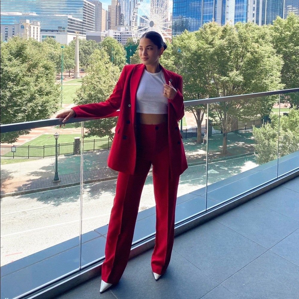Set of blazer and pants